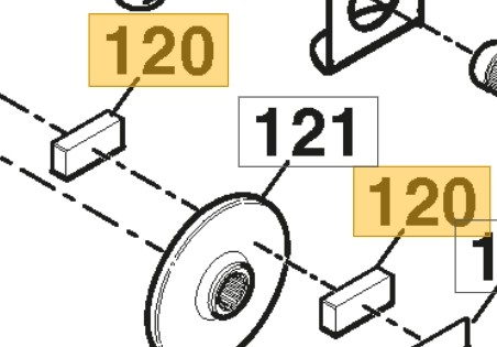 Pastiglia freno originale - pastiglia,