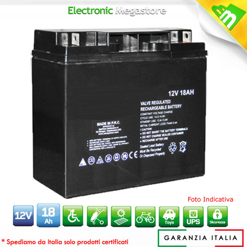 Batteria agm ermetica - agm,