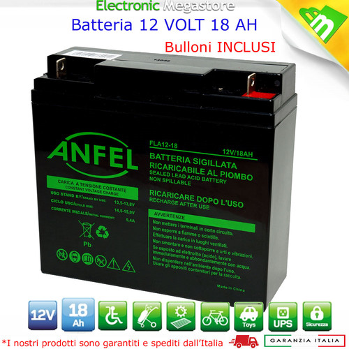 Batteria agm ermetica - agm, al